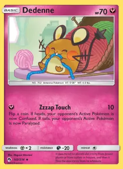 Pokémon-Karte Dedenne 142/214