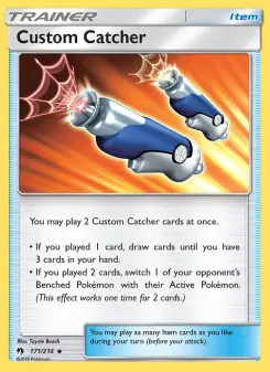 Pokémon-Karte Custom Catcher 171/214