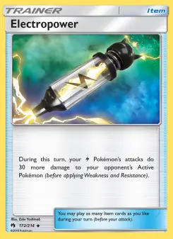 Pokémon-Karte Electropower 172/214