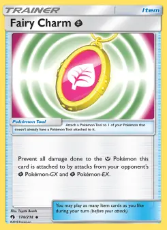 Pokémon-Karte Fairy Charm Grass 174/214