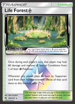 Pokémon-Karte Life Forest ◇ 180/214