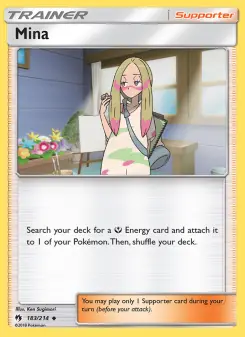 Pokémon-Karte Mina 183/214