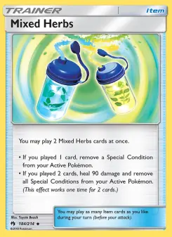 Pokémon-Karte Mixed Herbs 184/214