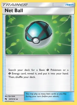 Pokémon-Karte Net Ball 187/214