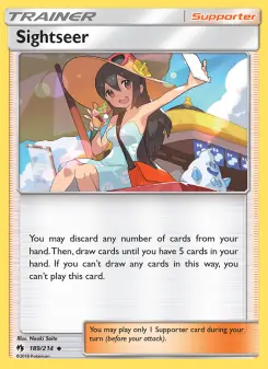Pokémon-Karte Sightseer 189/214