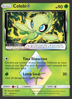 Pokémon-Karte Celebi ◇ 019/214