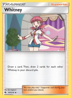 Pokémon-Karte Whitney 193/214