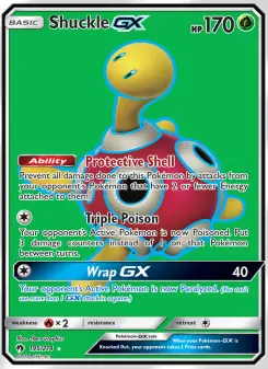 Pokémon-Karte Shuckle GX 195/214
