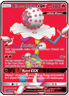 Pokémon-Karte Blacephalon GX 199/214