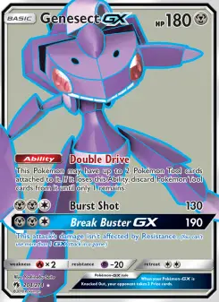 Pokémon-Karte Genesect GX 204/214
