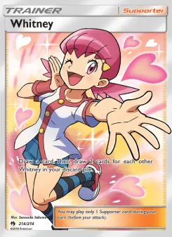Pokémon-Karte Whitney 214/214