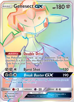 Pokémon-Karte Genesect GX 224/214