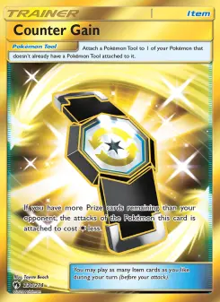 Pokémon-Karte Counter Gain 230/214