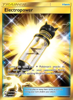 Pokémon-Karte Electropower 232/214