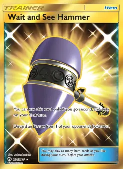 Pokémon-Karte Wait and See Hammer 236/214
