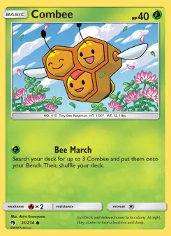 Pokémon-Karte Combee 031/214