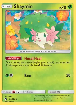 Pokémon-Karte Shaymin 033/214
