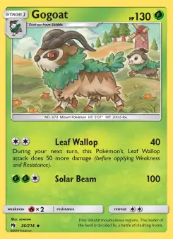 Pokémon-Karte Gogoat 036/214