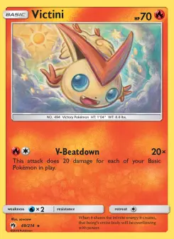 Pokémon-Karte Victini 049/214
