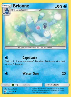 Pokémon-Karte Brionne 066/214
