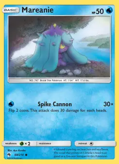 Pokémon-Karte Mareanie 068/214