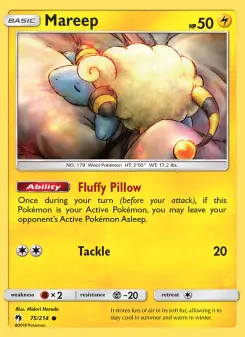 Pokémon-Karte Mareep 075/214