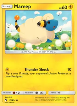 Pokémon-Karte Mareep 076/214