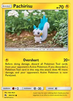 Pokémon-Karte Pachirisu 080/214