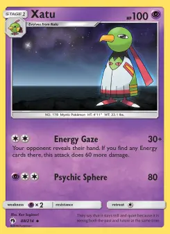Pokémon-Karte Xatu 088/214