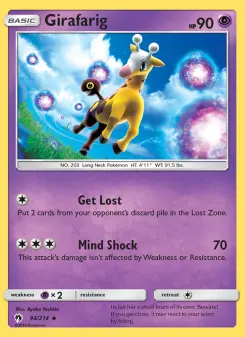 Pokémon-Karte Girafarig 094/214