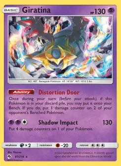 Pokémon-Karte Giratina 097/214