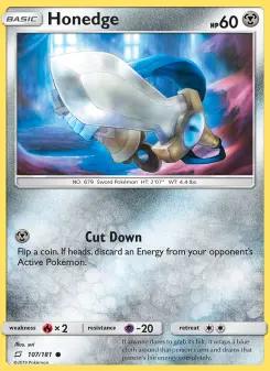 Pokémon-Karte Honedge 107/181
