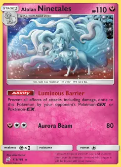 Pokémon-Karte Alolan Ninetales 111/181