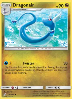 Pokémon-Karte Dragonair 118/181
