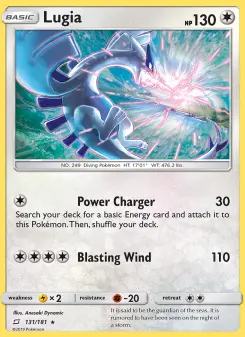 Pokémon-Karte Lugia 131/181