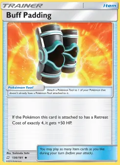 Pokémon-Karte Buff Padding 136/181