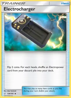 Pokémon-Karte Electrocharger 139/181
