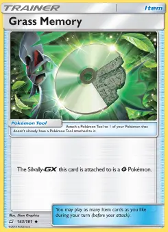 Pokémon-Karte Grass Memory 143/181