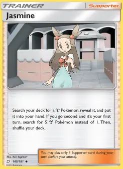 Pokémon-Karte Jasmine 145/181