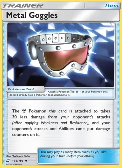 Pokémon-Karte Metal Goggles 148/181