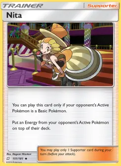 Pokémon-Karte Nita 151/181