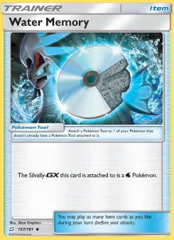 Pokémon-Karte Water Memory 157/181