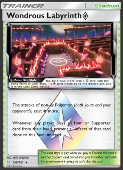 Pokémon-Karte Wondrous Labyrinth ◇ 158/181