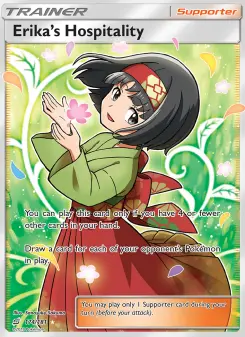 Pokémon-Karte Erika’s Hospitality 174/181