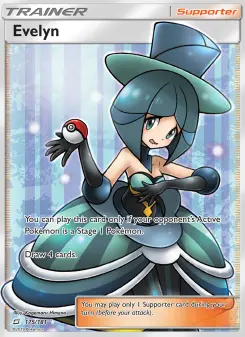 Pokémon-Karte Evelyn 175/181