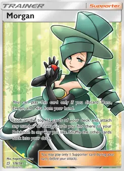 Pokémon-Karte Morgan 178/181