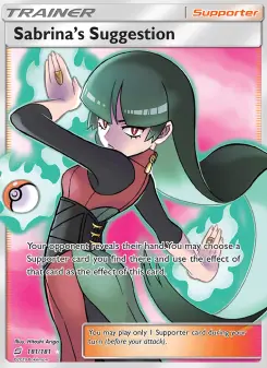 Pokémon-Karte Sabrina’s Suggestion 181/181