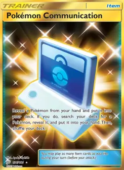 Pokémon-Karte Pokémon Communication 196/181