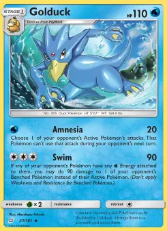 Pokémon-Karte Golduck 027/181