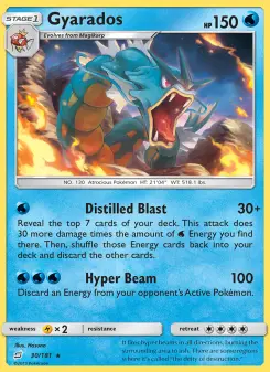 Pokémon-Karte Gyarados 030/181